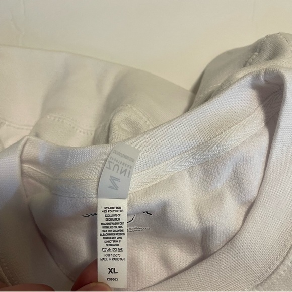 Urban Outfitters Sweatshirt XL New White Pink Frankenstein - Picture 7 of 11